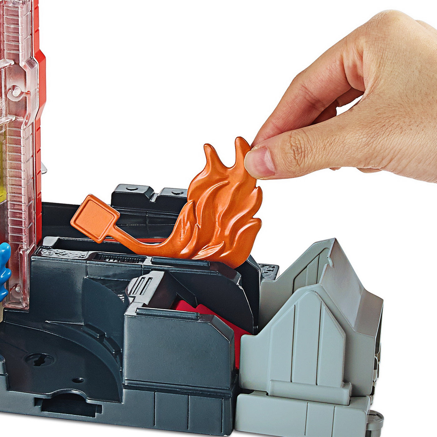 HOT WHEELS CITY DELUX STATIA DE POMPIERI SUPER FIRE HOUSE