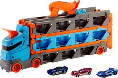 HOT WHEELS 2 IN 1 MEGA TRANSPORTATOR MASINI PISTA
