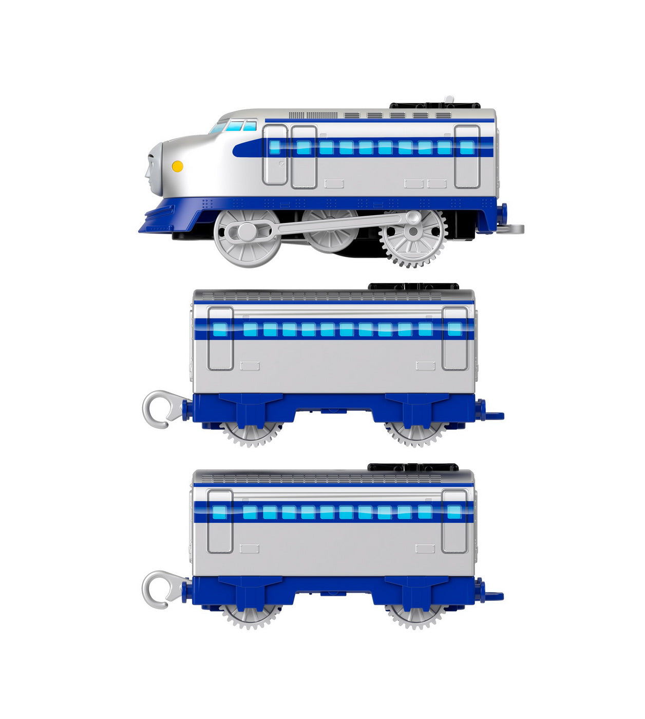 THOMAS LOCOMOTIVA  MOTORIZATA KENJI CU 2 VAGOANE SI ACCESORII