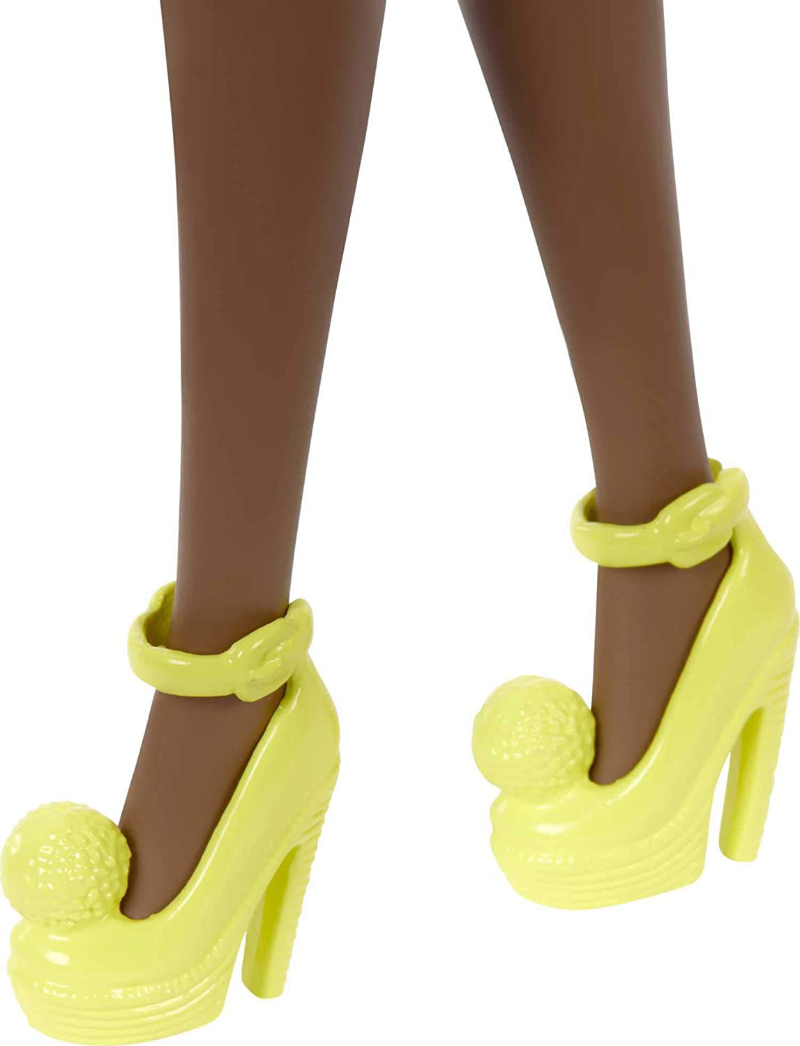 PAPUSA BARBIE FASHIONISTA CU PARUL AFRO SI JACHETA LILA