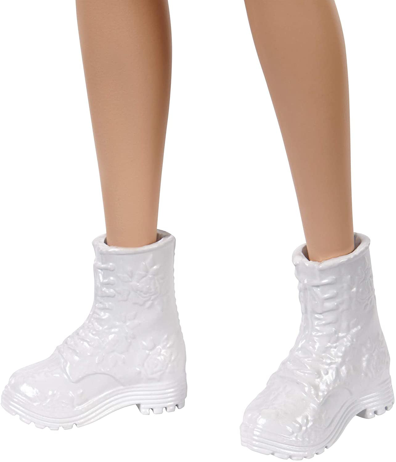 PAPUSA BARBIE FASHIONISTA SATENA CU ROCHITA PORTOCALIE CU BULINE