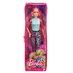 PAPUSA BARBIE FASHIONISTA BLONDA CU TINUTA SPORT