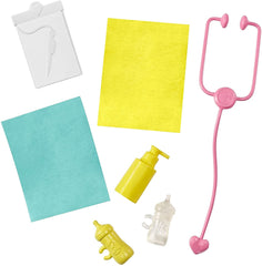 BARBIE CARIERE SET CU PAPUSA DOCTOR PEDIATRU