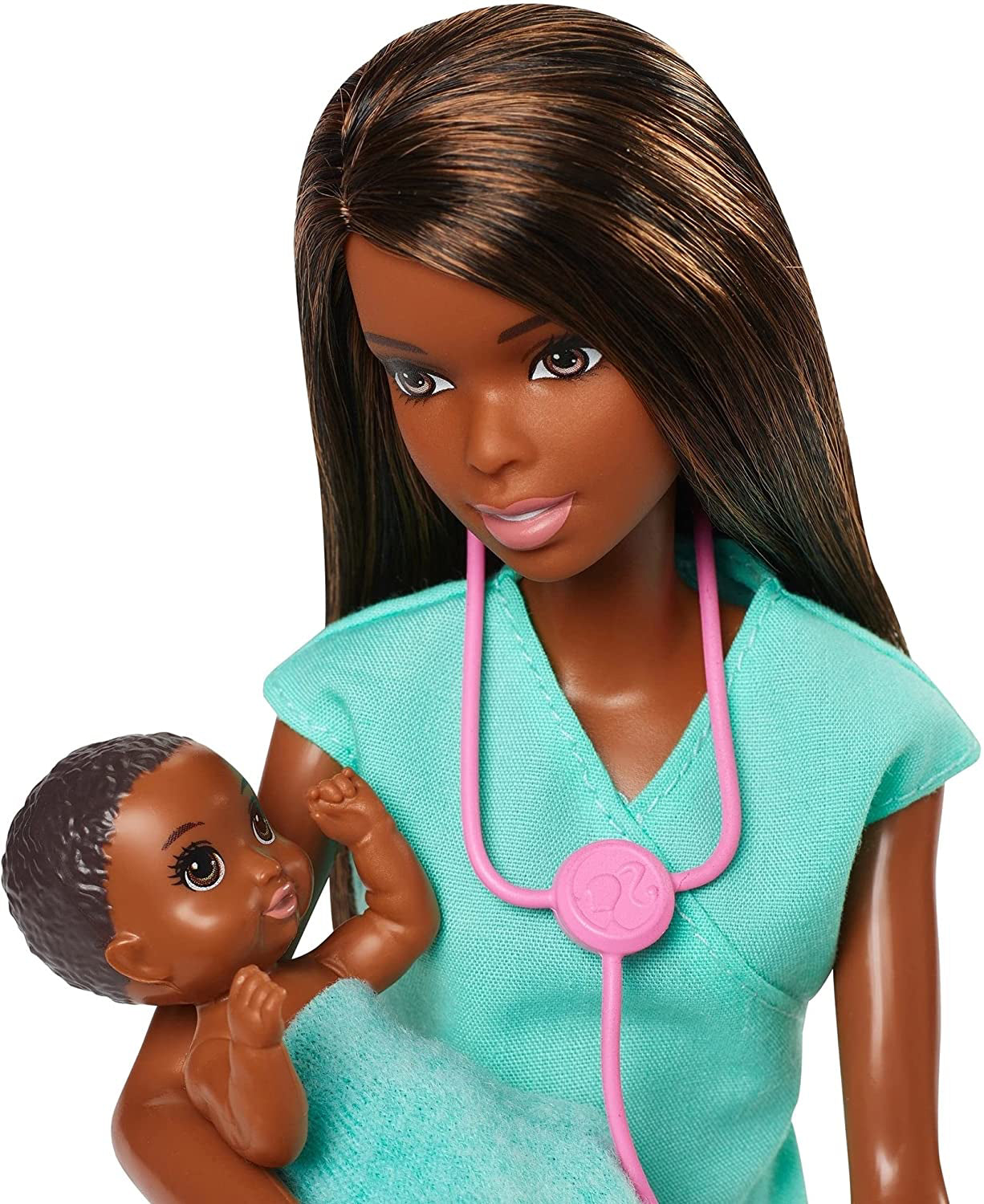 BARBIE CARIERE SET CU PAPUSA DOCTOR PEDIATRU