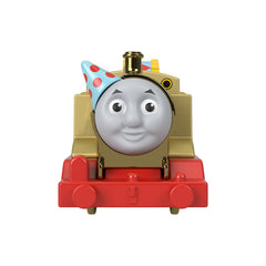 THOMAS LOCOMOTIVA GOLDEN THOMAS MOTORIZATA CU 2 VAGOANE SI ACCESORII