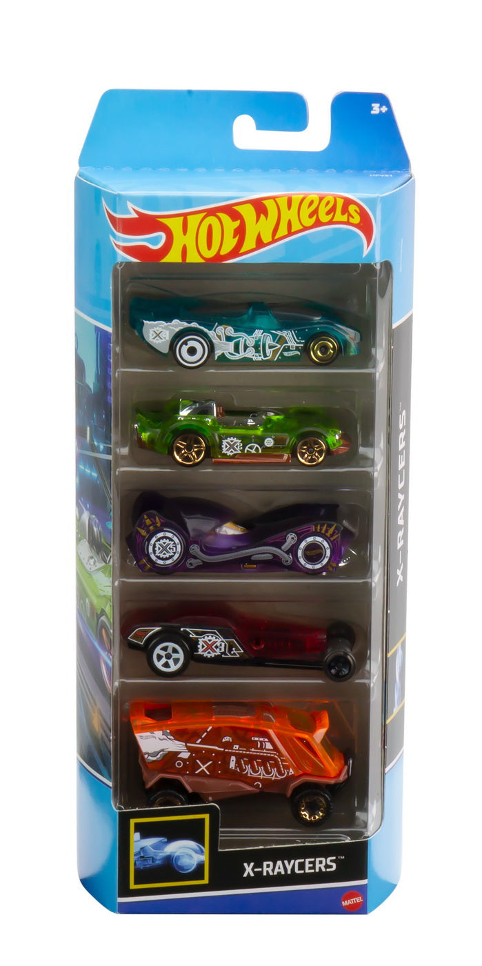SET 5 MASINI HOT WHEELS X-RAYCERS
