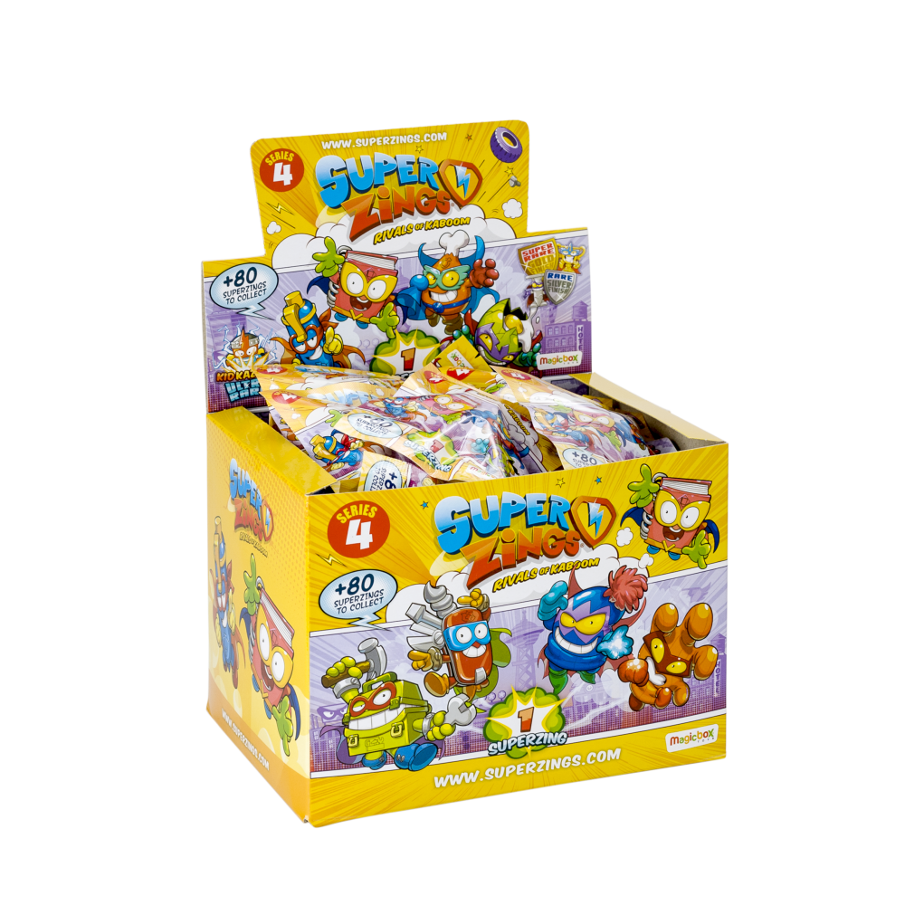 SUPERZINGS 4 PACHET 1 FIGURINA
