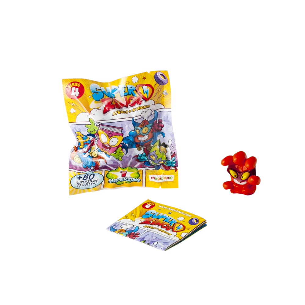 SUPERZINGS 4 PACHET 1 FIGURINA