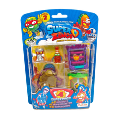 SUPERZINGS II SET 4 FIGURINE SI ACCESORII