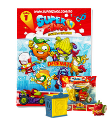 SUPERZINGS SERIA 1 PACHET JUCARIE SI REVISTA