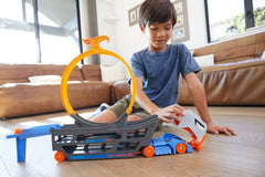 HOT WHEELS  CAMION CU PISTA DE LANSARE STUNT N GO