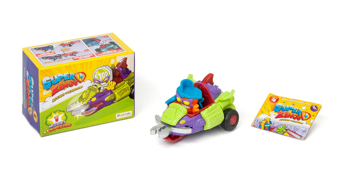 SUPERZINGS 4 MEGAJET BATTLE CLAW VERDE
