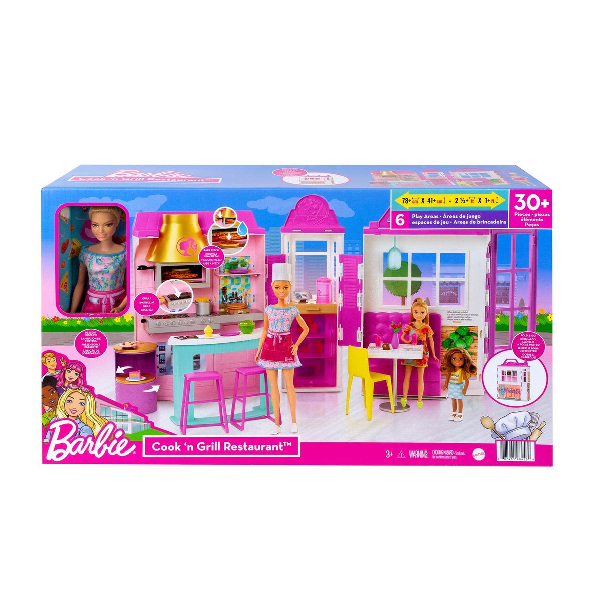 BARBIE SET DE JOACA RESTAURANT