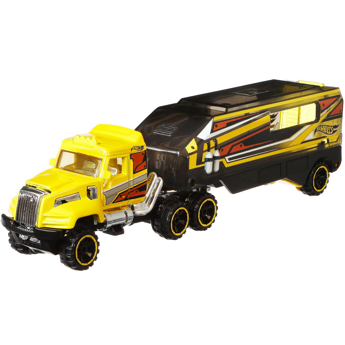 SET CAMION SI MASINA SPORT HOT WHEELS DESERT FORCE