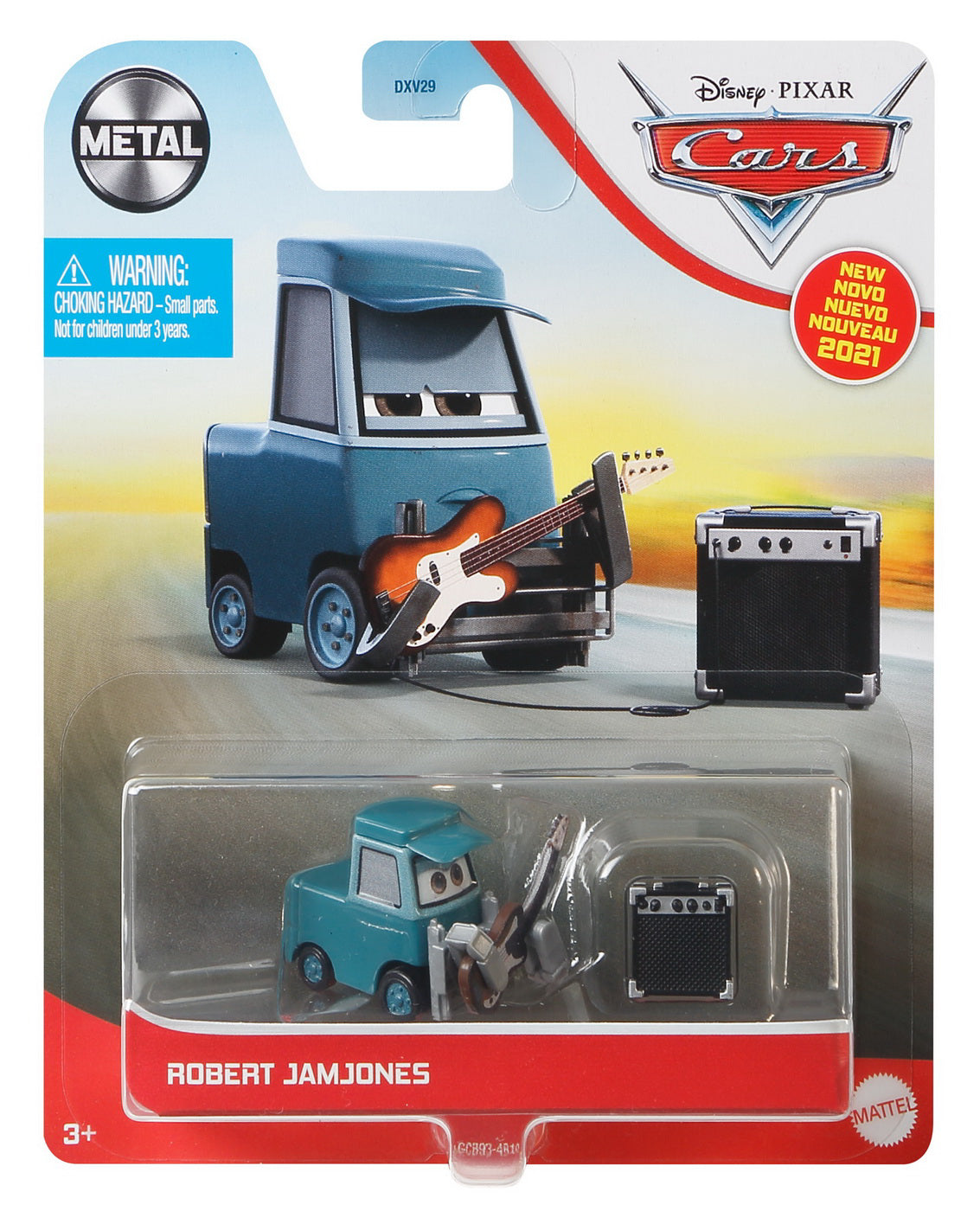 MASINUTA METALICA CARS3 PERSONAJUL ROBERT JAMJONES