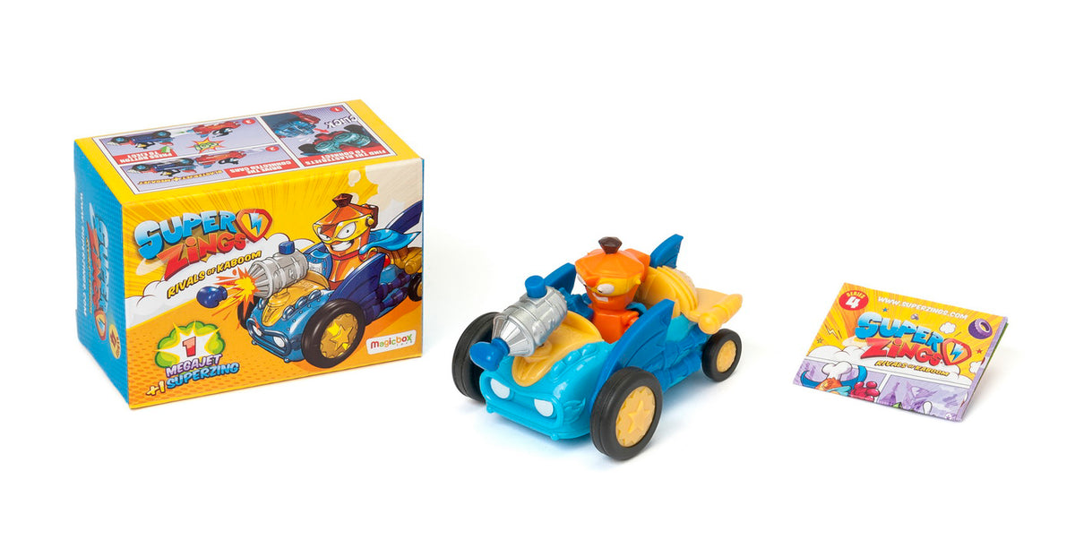 SUPERZINGS 4 MEGAJET BLASTER PUNCH PORTOCALIU