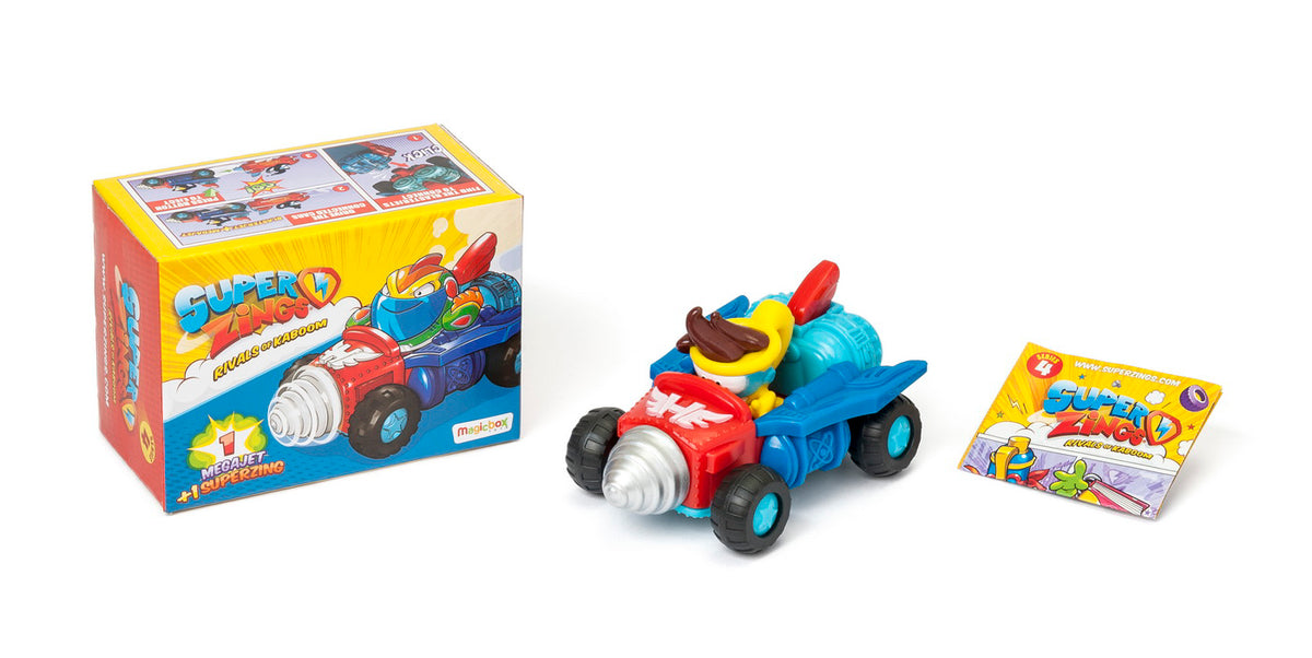 SUPERZINGS 4 MEGAJET TORNADO SPIKE ROSU