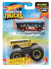 HOT WHEELS MONSTER TRUCK SI MASINUTA METALICA TOO S'COOL