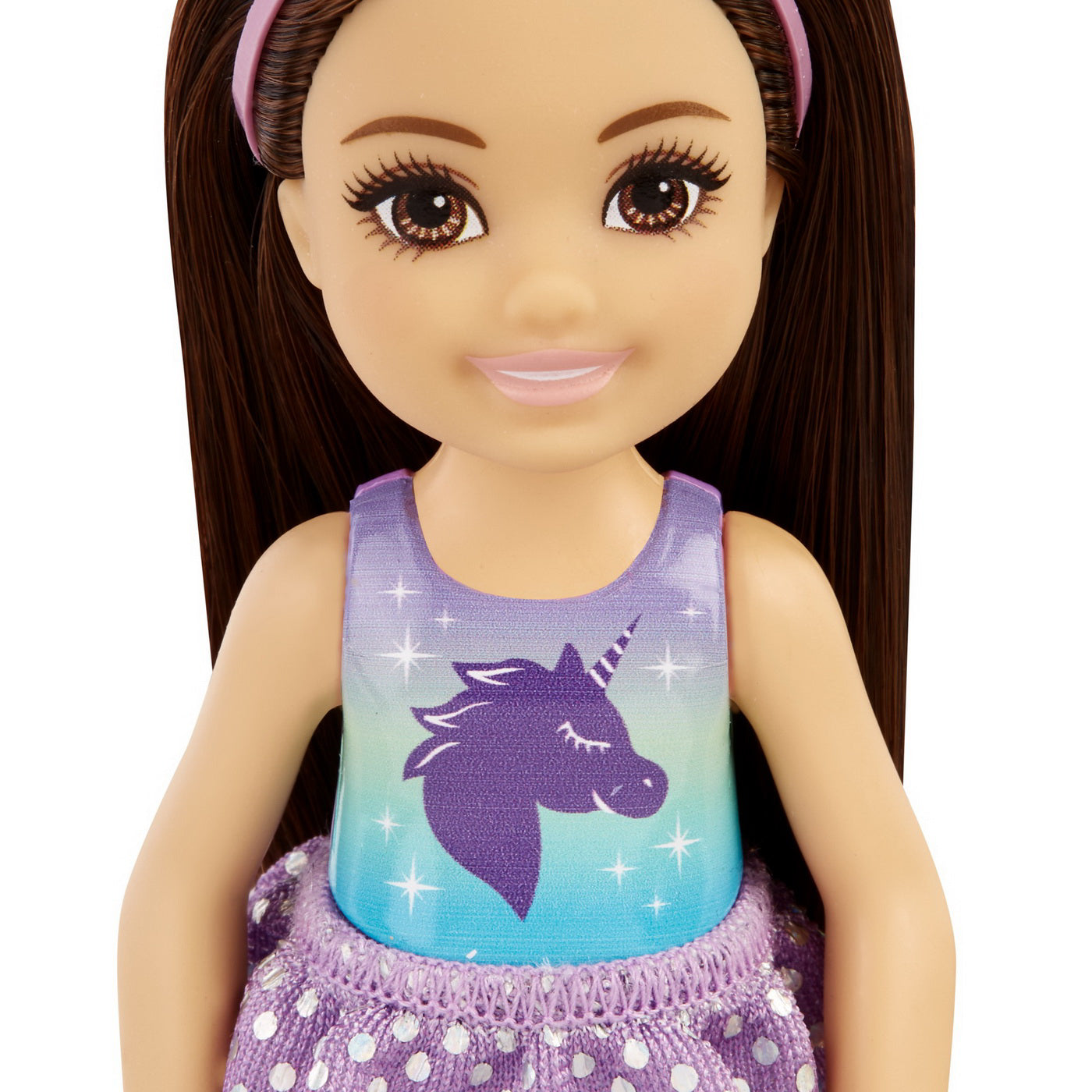 BARBIE PAPUSA CHELSEA SATENA CU BENTITA ROZ