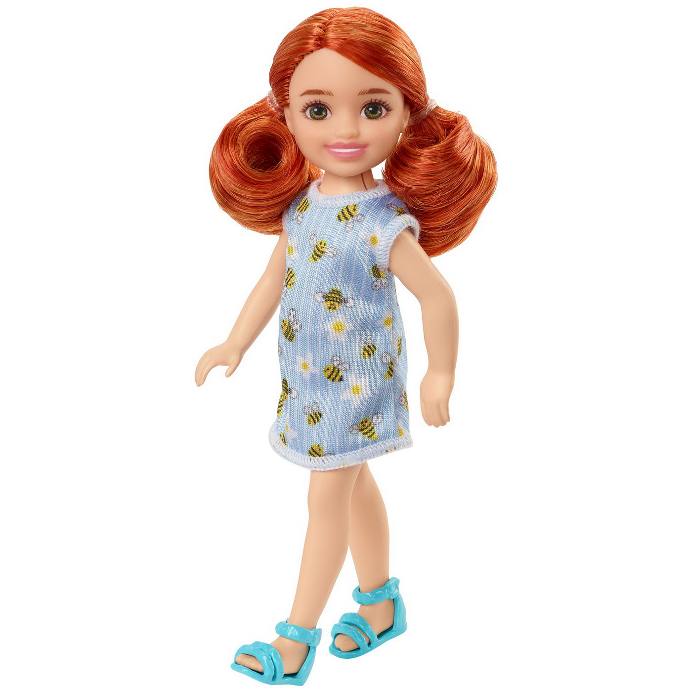 BARBIE PAPUSA CHELSEA ROSCATA CU CODITE
