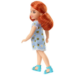 BARBIE PAPUSA CHELSEA ROSCATA CU CODITE