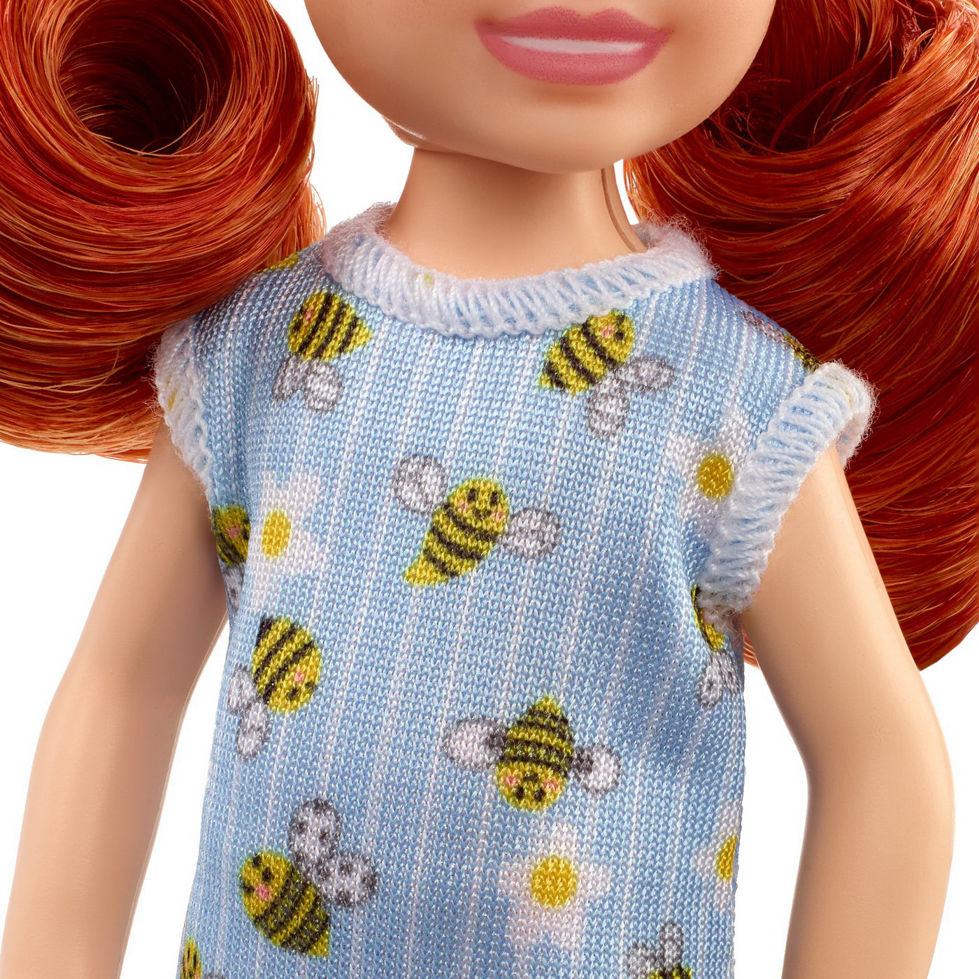 BARBIE PAPUSA CHELSEA ROSCATA CU CODITE