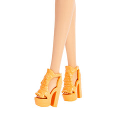 PAPUSA BARBIE FASHIONISTA BLONDA CU OCHELARI