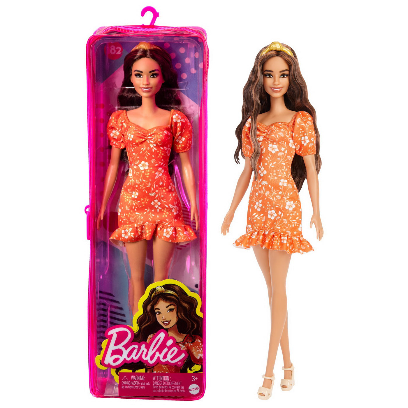 PAPUSA BARBIE FASHIONISTA SATENA CU BENTITA