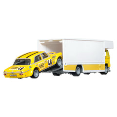 HOT WHEELS TRANSPORTATOR FLEET FLYER CU MASINUTA MERCEDES BENZ SCARA 1:64