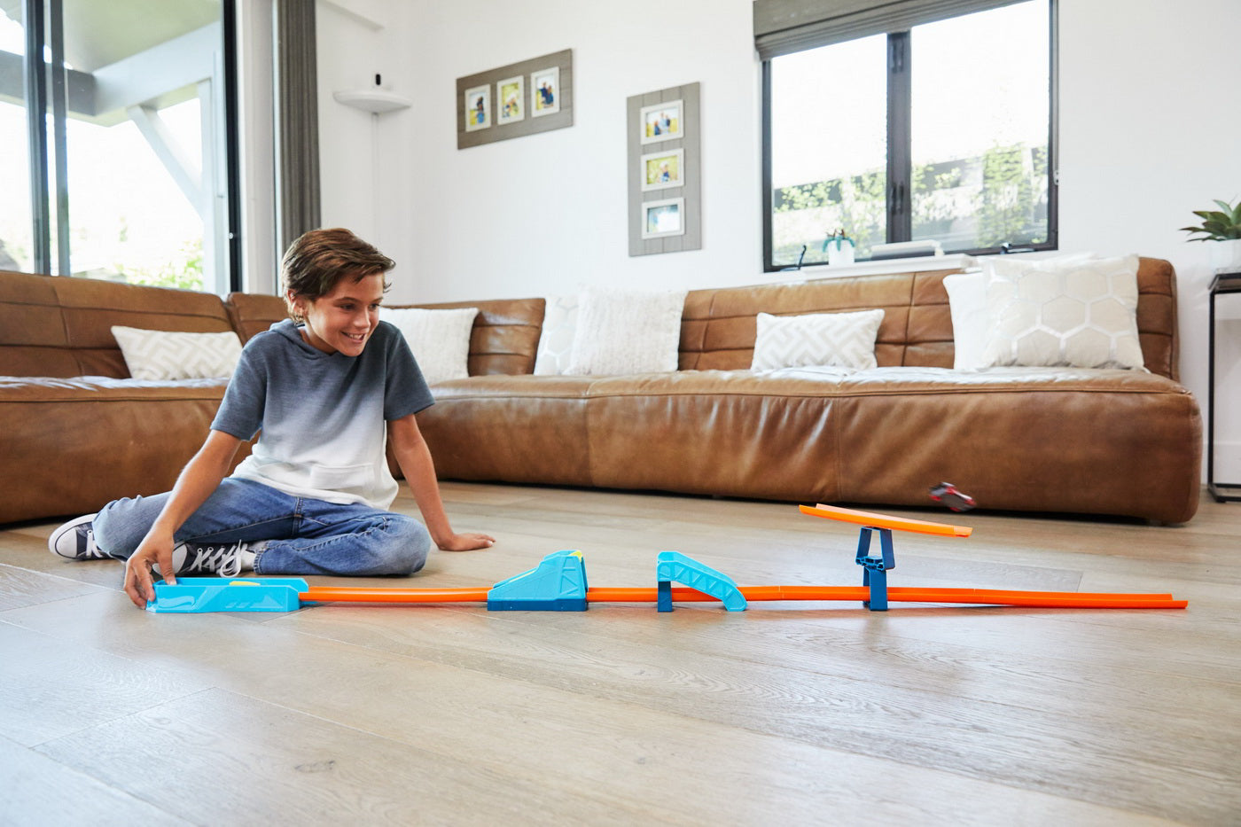 HOT WEELS TRACK BUILDER ELEMENTE PISTA SAARITURA IN LUNGIME