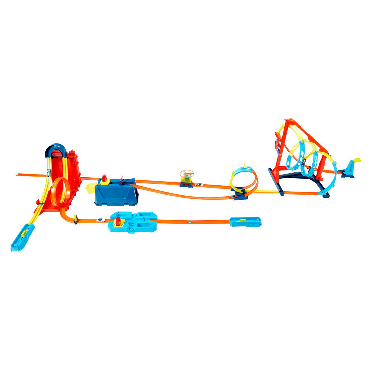 HOT WEELS TRACK BUILDER ELEMENTE PISTA DRONA