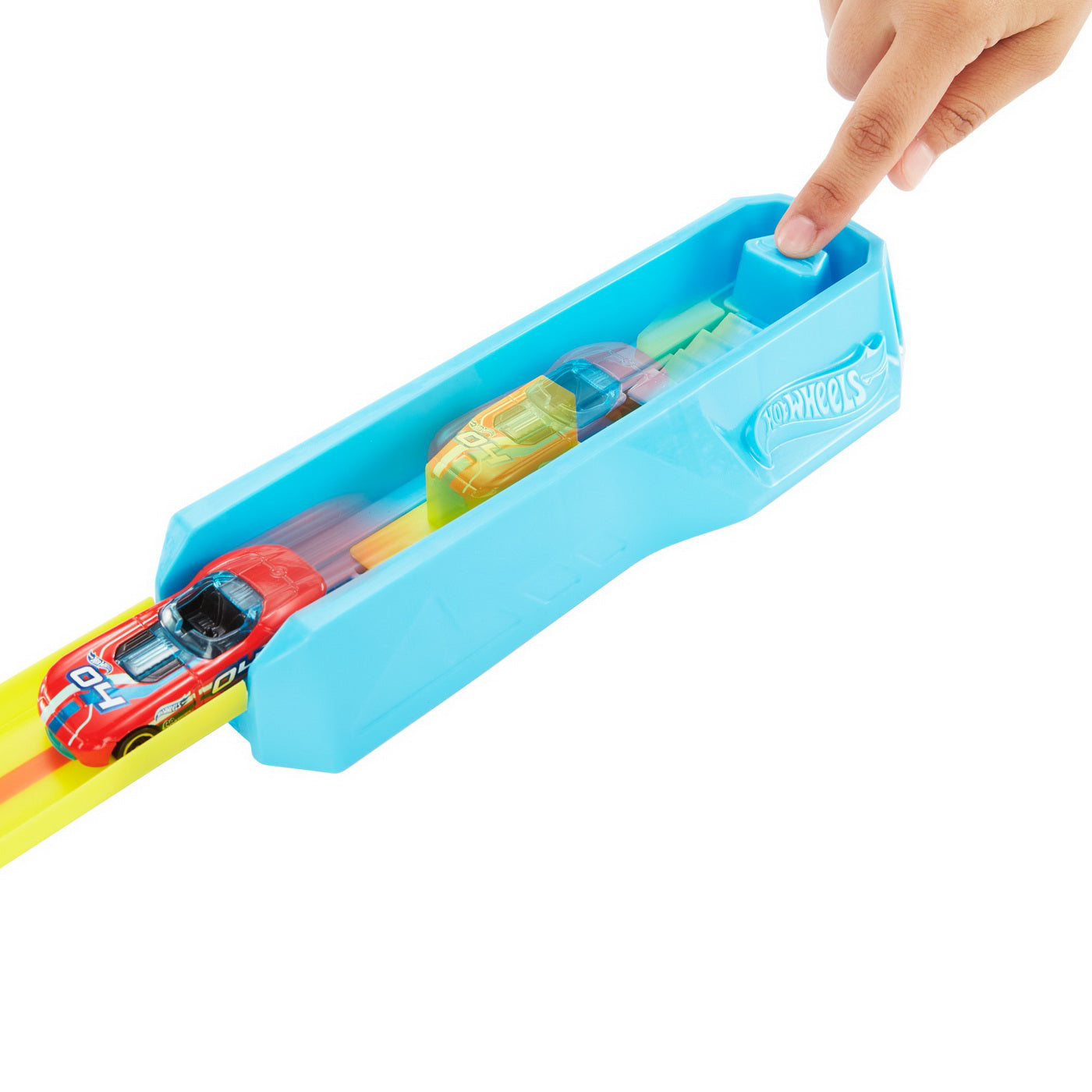 HOT WEELS TRACK BUILDER ELEMENTE PISTA BUCLA IMPARTITA