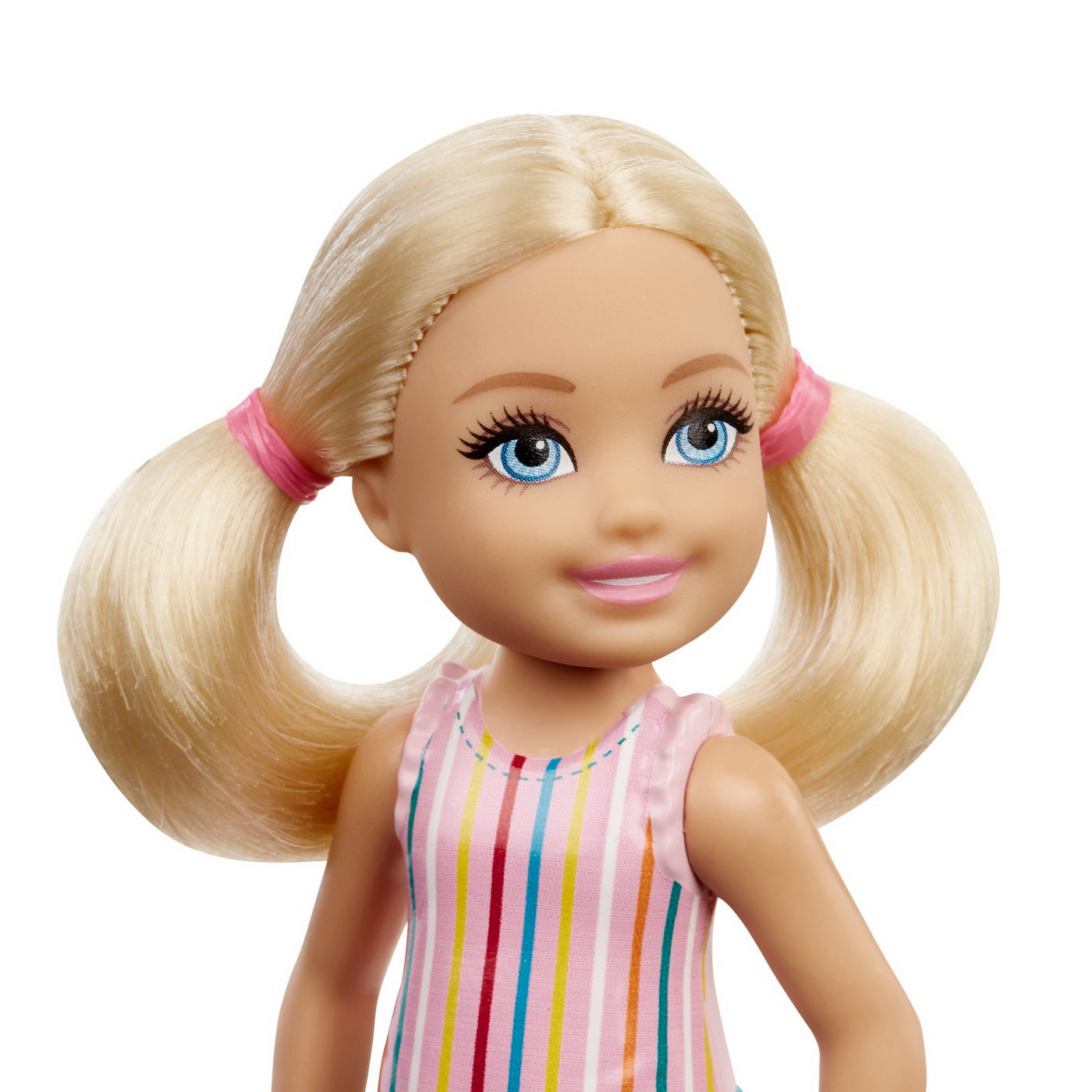 BARBIE PAPUSA CHELSEA BLONDA CU CODITE