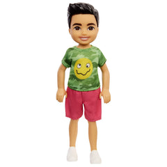 BARBIE PAPUSA CHELSEA BAIAT BRUNET CU TRICOU VERDE