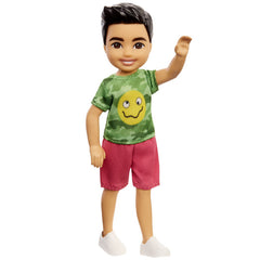 BARBIE PAPUSA CHELSEA BAIAT BRUNET CU TRICOU VERDE