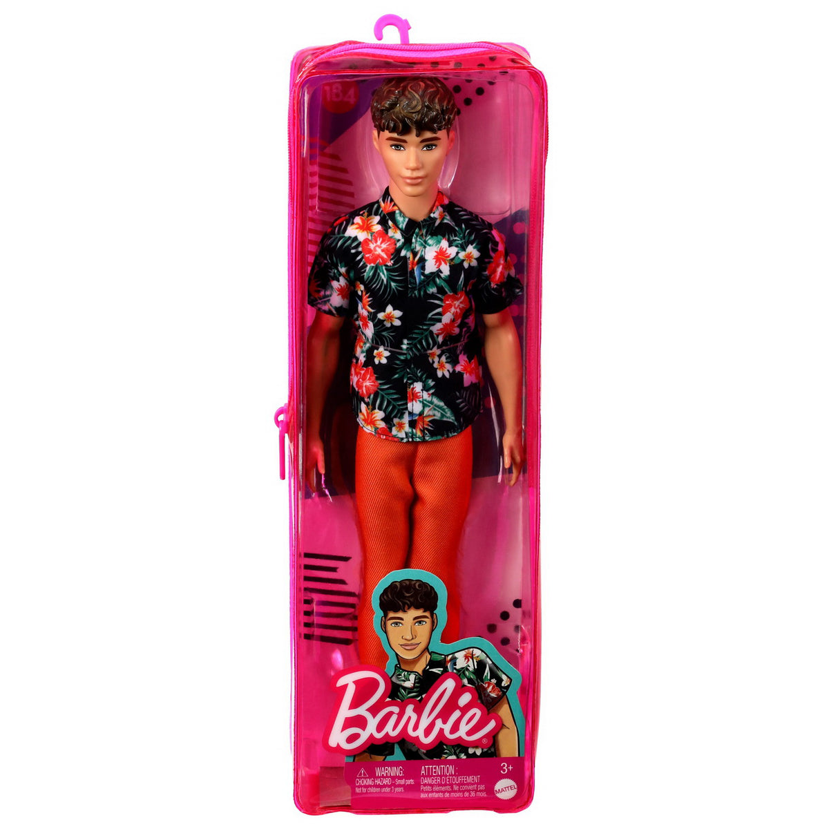 PAPUSA BAIAT FASHIONISTAS CU CAMASA CU IMPRIMEU TOPICAL