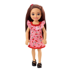 BARBIE PAPUSA CHELSEA SATENA CU ROCHITA CU CIRESE