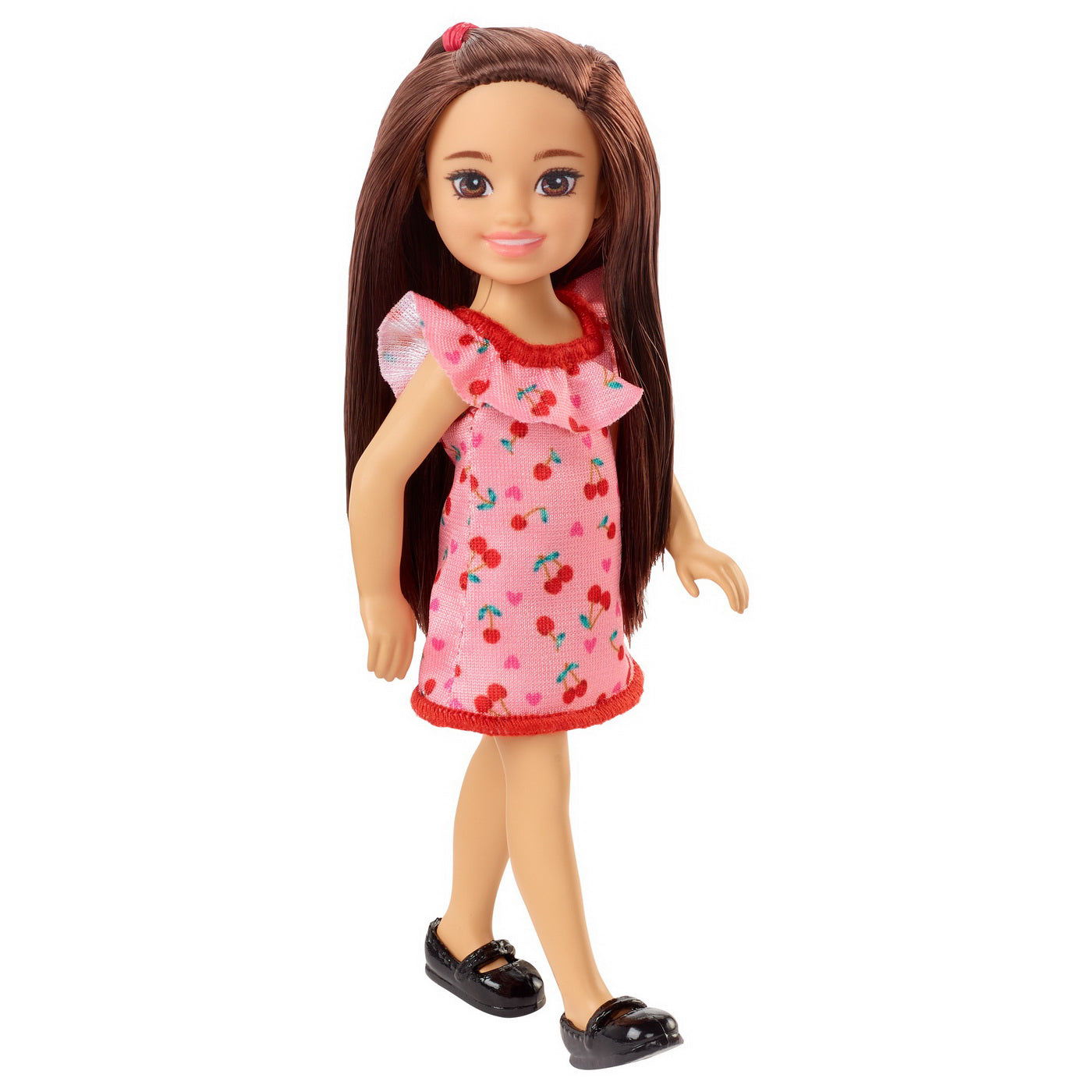 BARBIE PAPUSA CHELSEA SATENA CU ROCHITA CU CIRESE