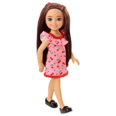 BARBIE PAPUSA CHELSEA SATENA CU ROCHITA CU CIRESE