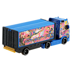 HOT WHEELS CAMION MERCEDES-BENZ ACTROS ALBASTRU