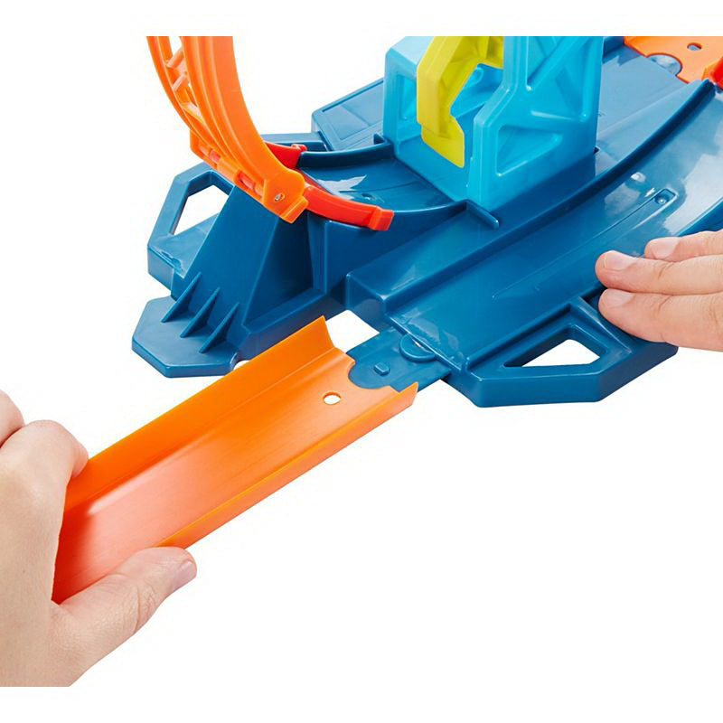 HOT WEELS TRACK BUILDER ELEMENTE PISTA BUCLA