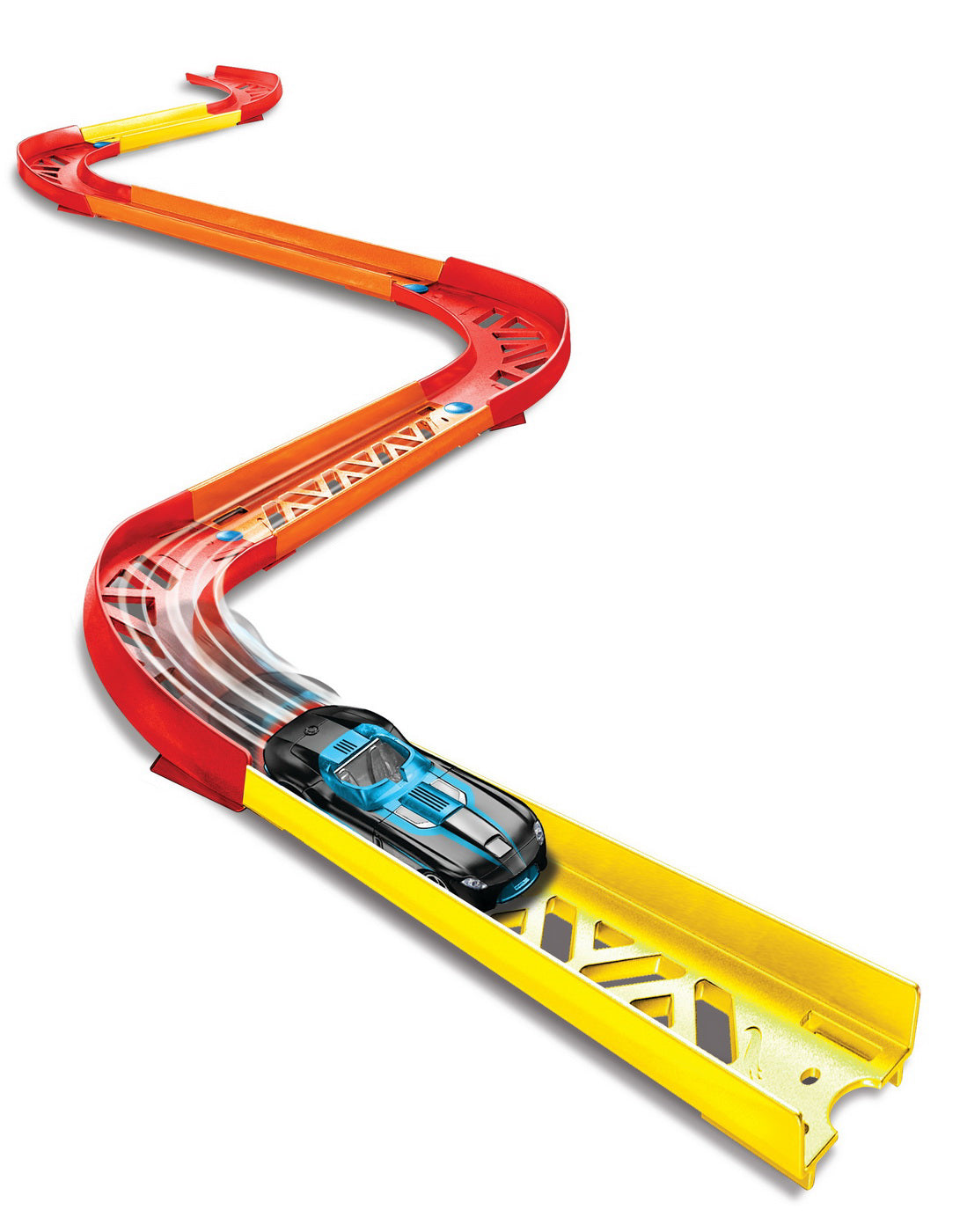 HOT WEELS TRACK BUILDER ELEMENTE PISTA CURBA