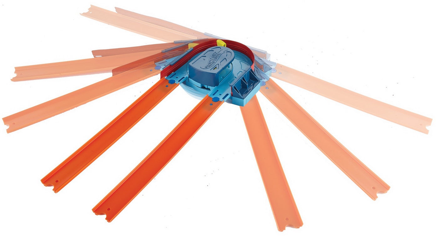 HOT WEELS TRACK BUILDER ELEMENTE PISTA CURBA CU BOOSTER