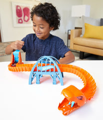 CITY CURSA CU OBSTACOL HOT WHEELS PODUL ATACULUI COBREI