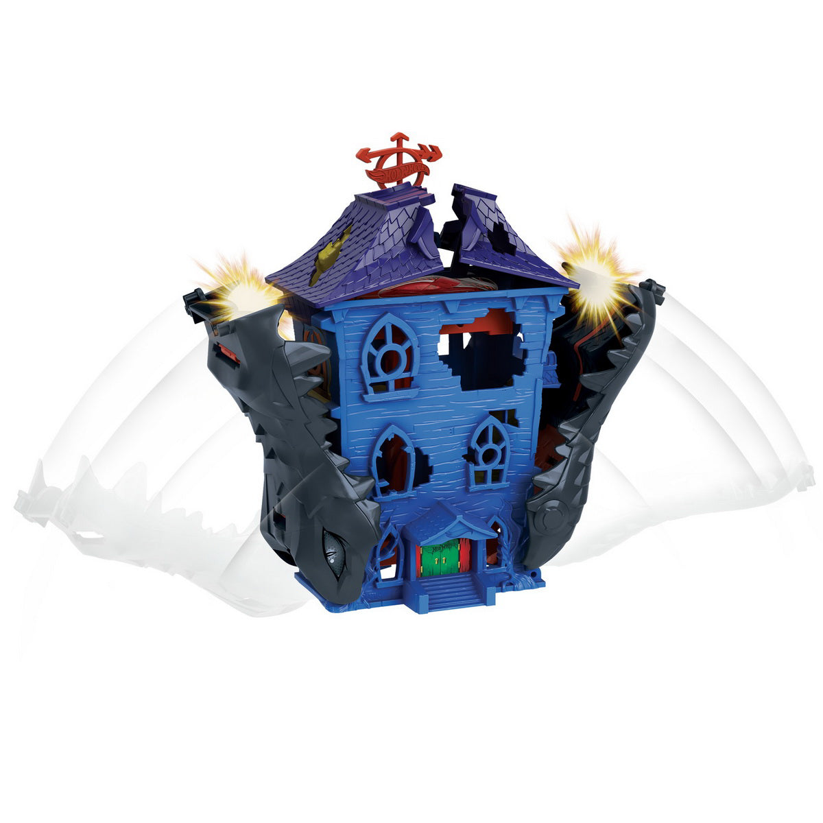 CITY CURSA CU OBSTACOL HOT WHEELS ATACUL CONACULUI CROCODILULUI