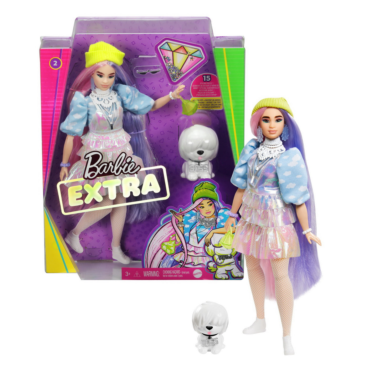 PAPUSA BARBIE EXTRA STYLE BEANIE