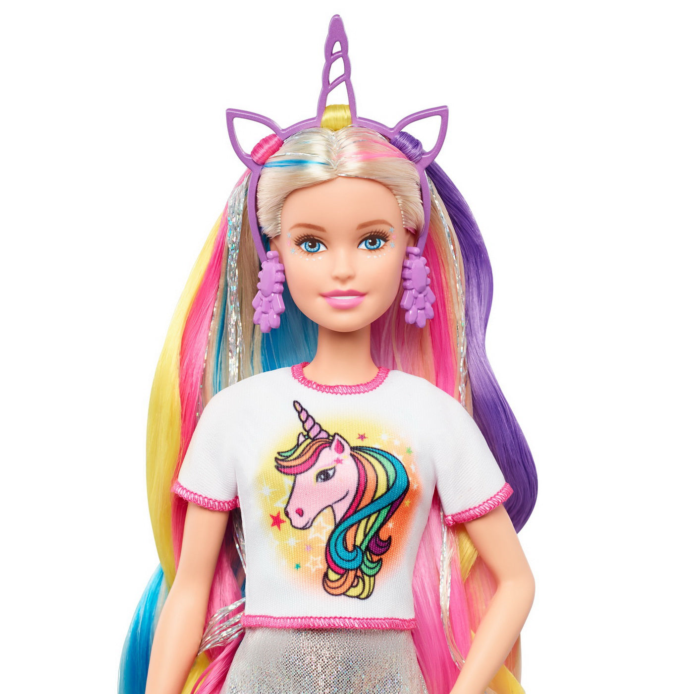 PAPUSA BARBIE SET DE JOACA PARUL STRALUCITOR