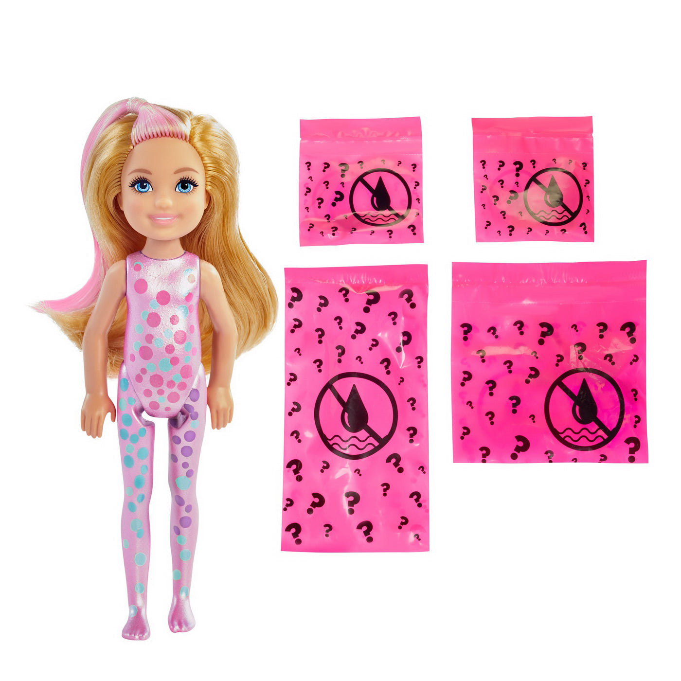 BARBIE DESCOPERA CULOAREA - PAPUSA CHELSEA LA PETRECERE