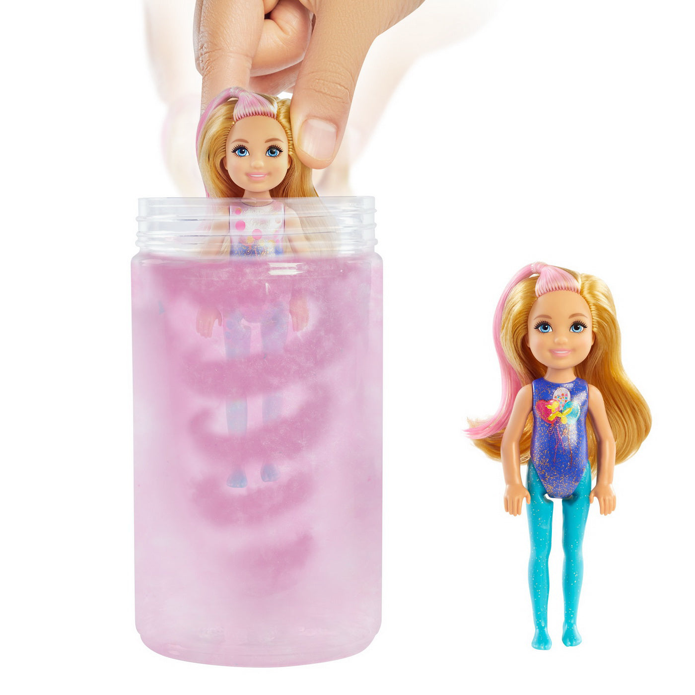 BARBIE DESCOPERA CULOAREA - PAPUSA CHELSEA LA PETRECERE