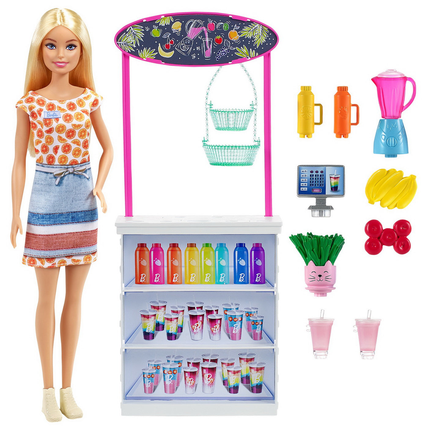 BARBIE PAPUSA BARBIE SI BAR DE SMOOTHIE